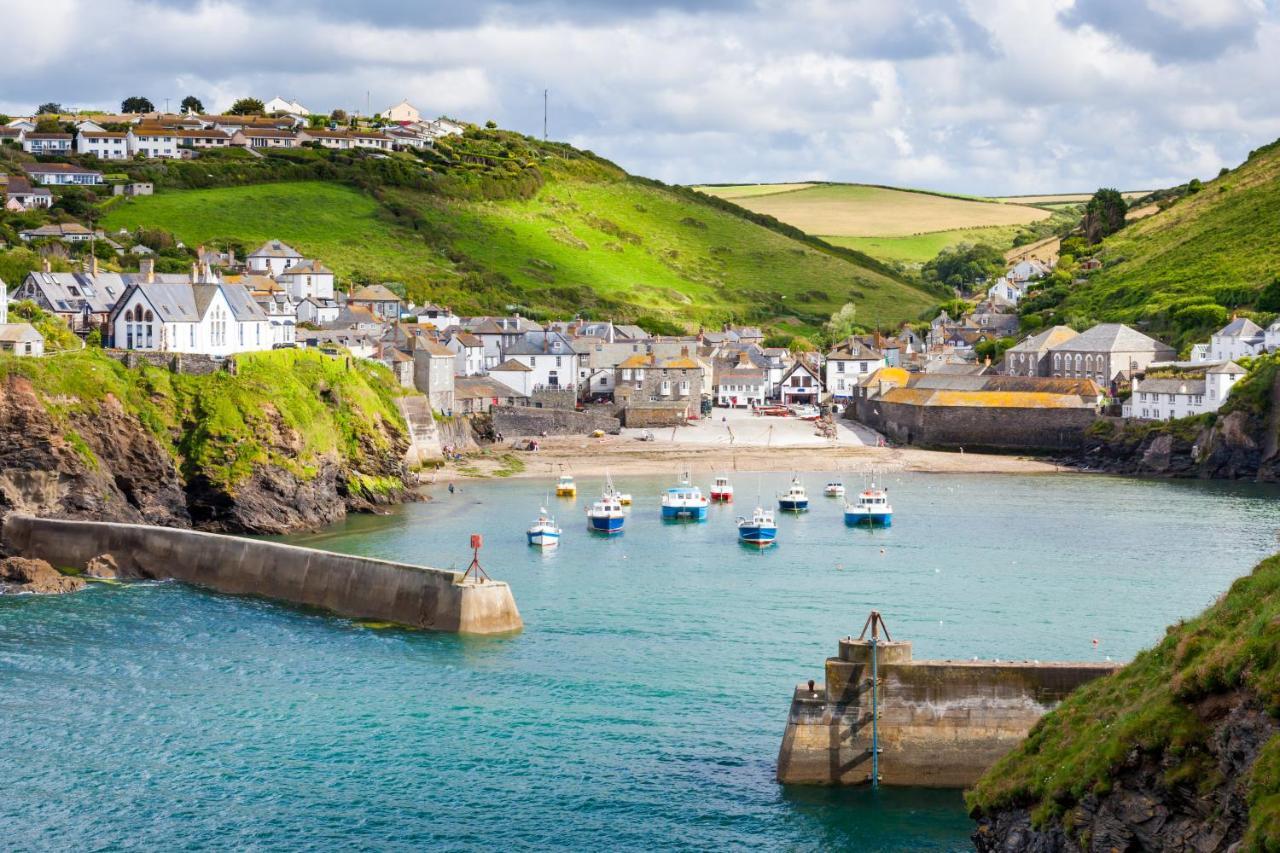 Polrunny Farm Blackberry Cottage - Cornwall Bliss In Sight Of The Sea Boscastle Exterior foto