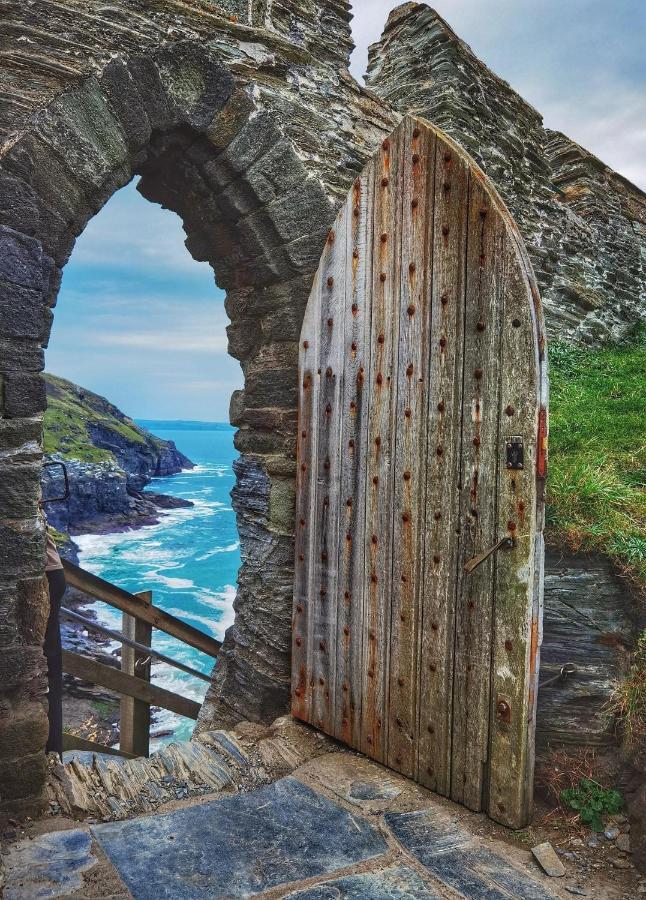Polrunny Farm Blackberry Cottage - Cornwall Bliss In Sight Of The Sea Boscastle Exterior foto